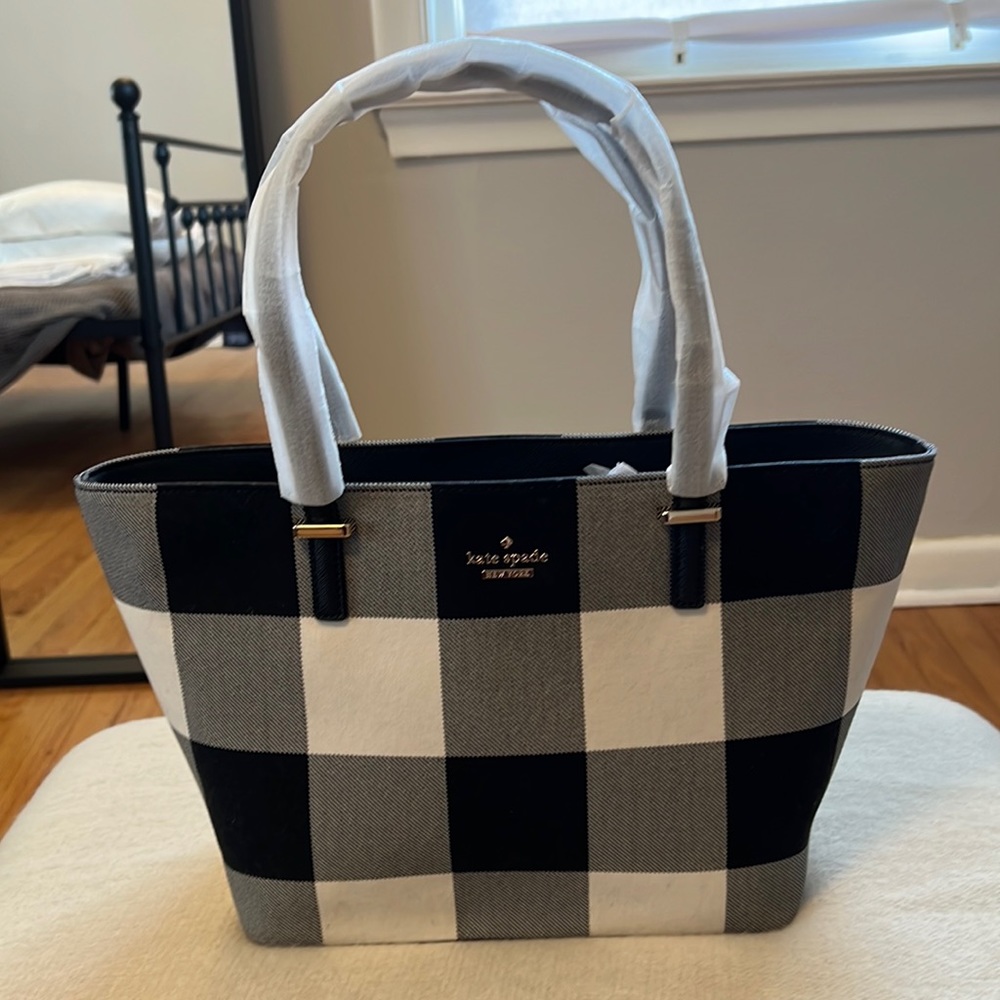 Kate Spade Mini Harmony Cedar Street Plaid NWT